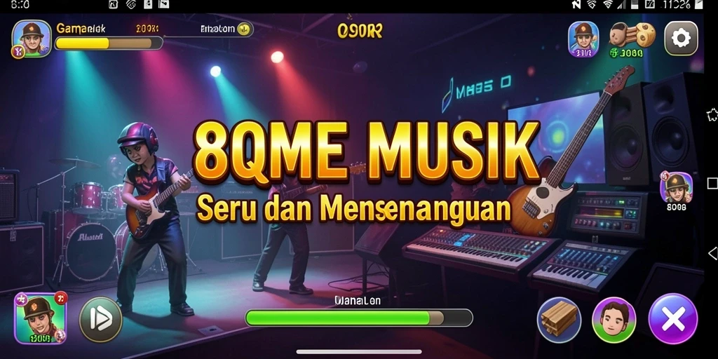 Tampilan menarik dari gameplay <strong>8QR</strong> yang penuh warna dan dinamis.