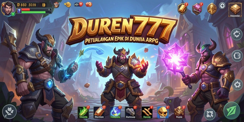 Gameplay seru DUREN777 yang menampilkan pertarungan epik dan petualangan mendebarkan.