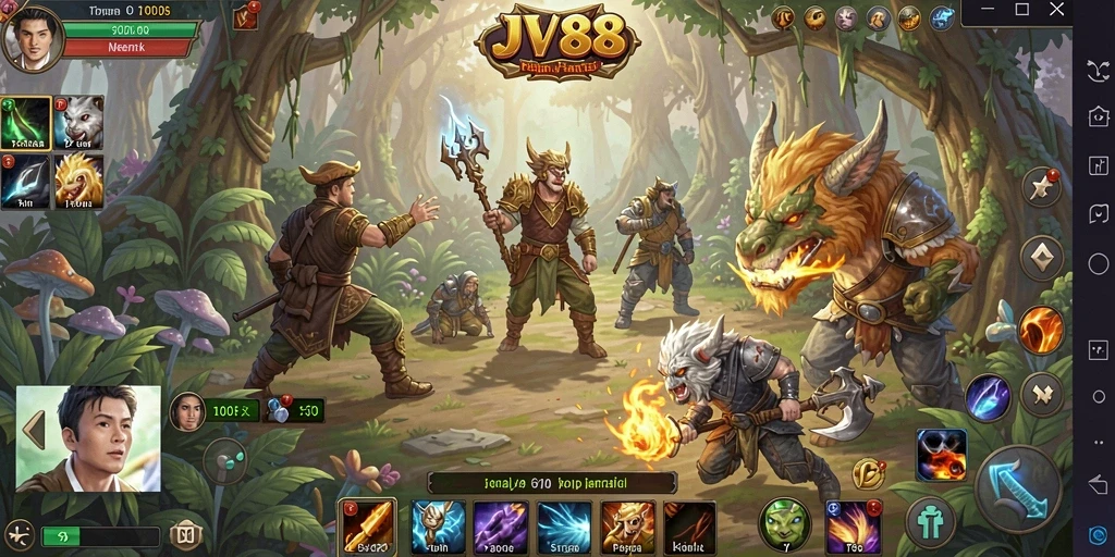 Tampilan gameplay ARPG yang menarik dan penuh aksi.