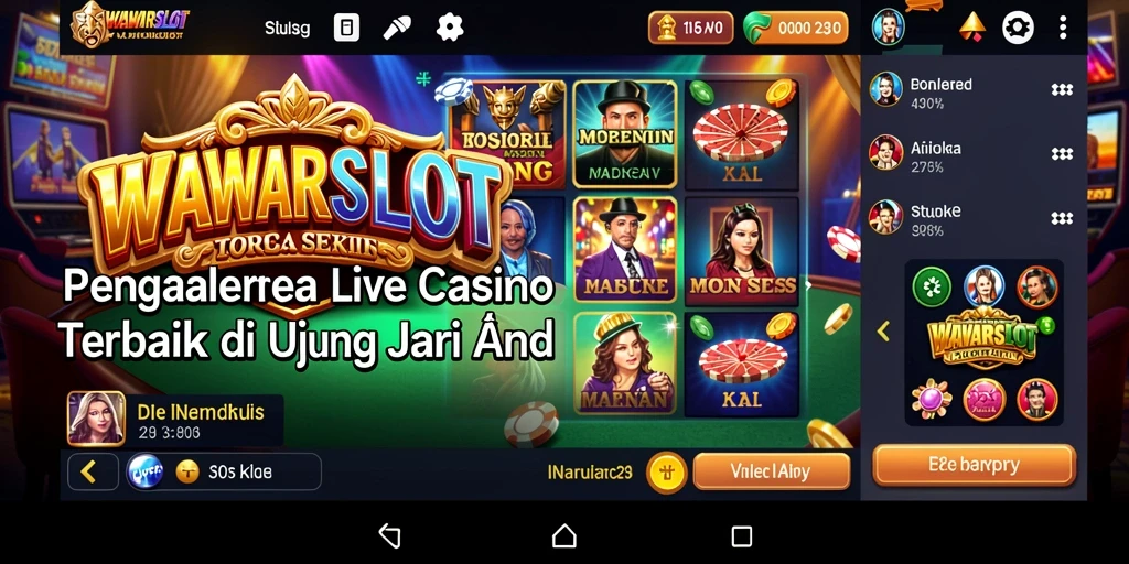 Tampilan gameplay WAWARSLOT yang mengasyikkan dan interaktif.