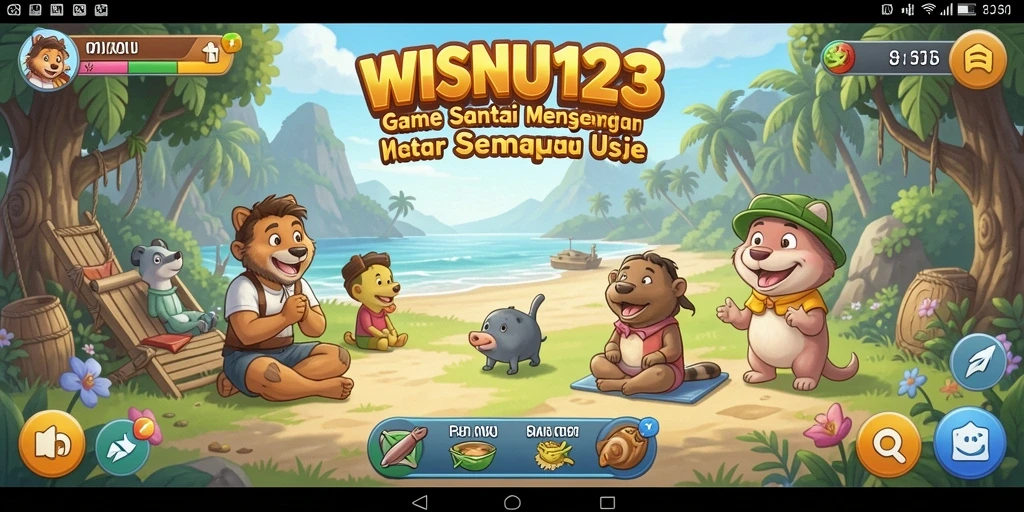 Screenshot WISNU123 menampilkan gameplay yang seru dan interaktif.